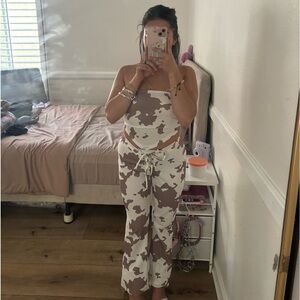 Fashion nova Thalia Flare Pant 2 piece Set